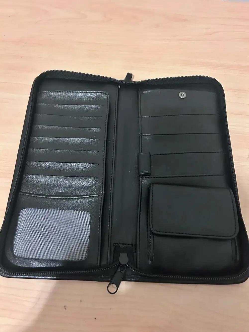 NCR Branded Zippered Travel Organizer and Document Wallet